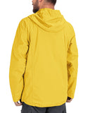 1.39 lbs 10000mm W/P Index 10000 Level Breathable Men's Packable Rain Jacket with 4 Multi Pockets - 33,000ft