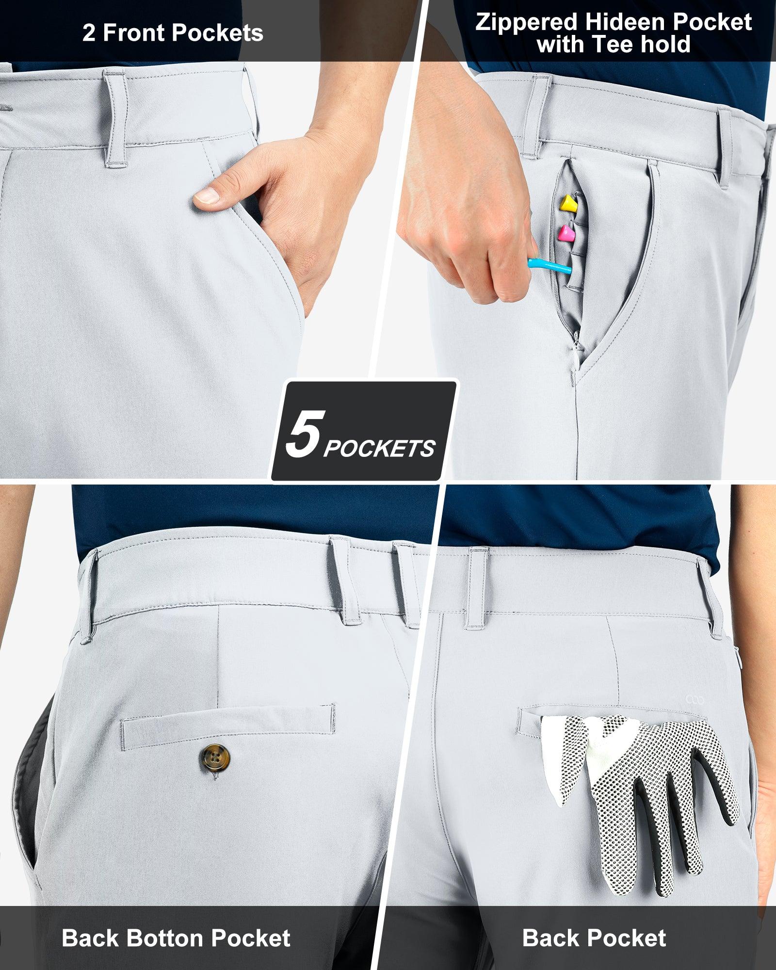 Men's Golf Pants with 5 Pockets 33,000ft