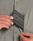 Men's 2 Zip Pockets UPF 50+ Breathable Mesh Lined Vents Adjustable Sleeve Shirt