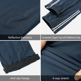 0.88 lbs/10000 mmH2O Index/10000 Level Breathable Men's Cycling Pants with Reflective and Anti-sild Design 33,000ft