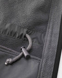 Women's Softshell Long Jacket with Detachable Hood Fleece Lined: 8000mm W/P index 1000 Level Breathable - 33,000ft