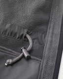 Women's Softshell Long Jacket with Detachable Hood Fleece Lined: 8000mm W/P index 1000 Level Breathable - 33,000ft