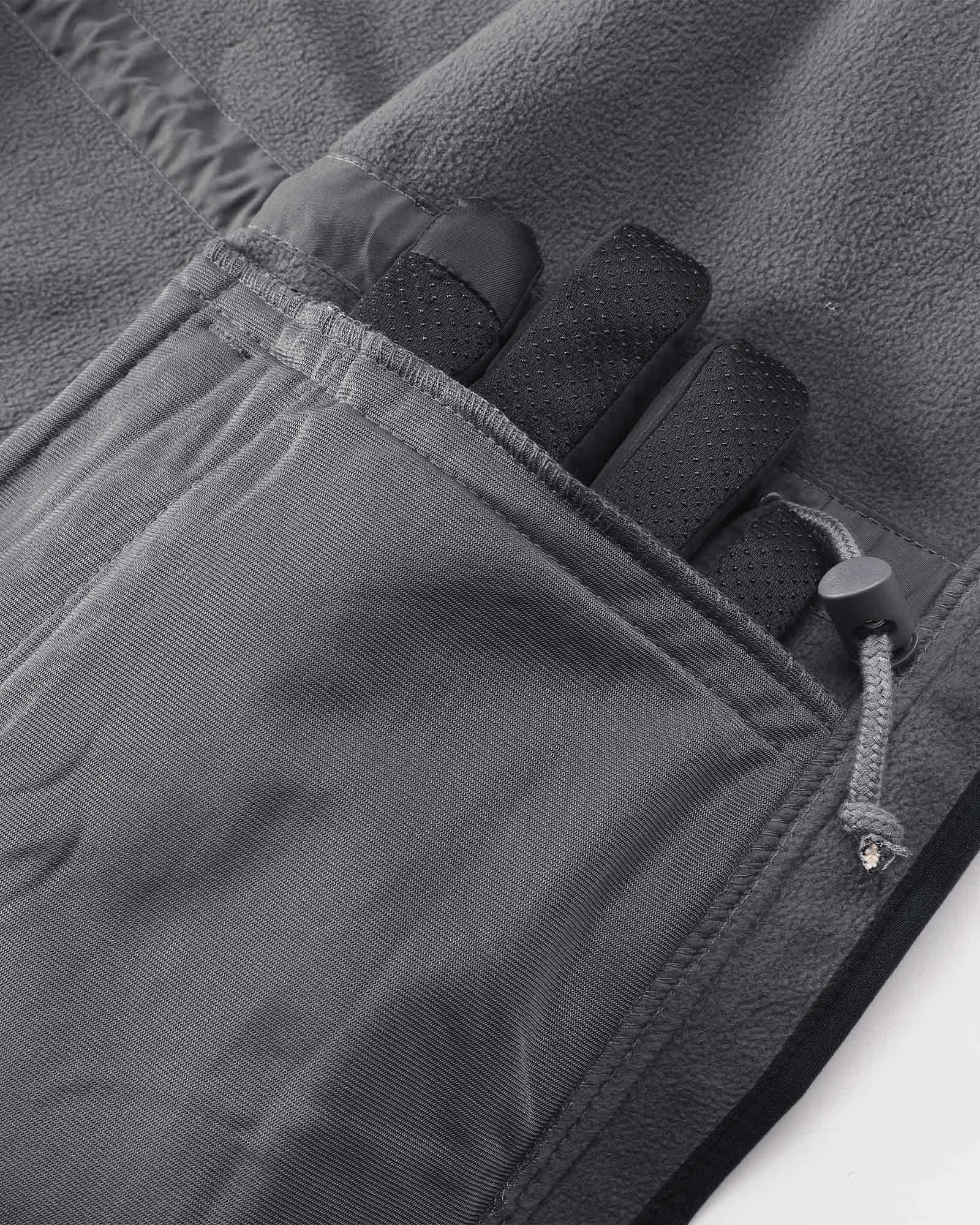 Women's Softshell Long Jacket with Detachable Hood Fleece Lined: 8000mm W/P index 1000 Level Breathable - 33,000ft