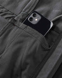 Women's Softshell Long Jacket with Hood Fleece Lined: 8000mm W/P index 1000 Level Breathable - 33,000ft