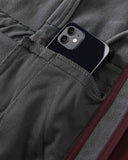 Women's Softshell Long Jacket with Hood Fleece Lined: 8000mm W/P index 1000 Level Breathable - 33,000ft
