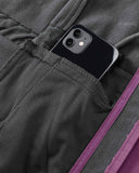 Women's Softshell Long Jacket with Hood Fleece Lined: 8000mm W/P index 1000 Level Breathable - 33,000ft