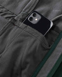 Women's Softshell Long Jacket with Hood Fleece Lined: 8000mm W/P index 1000 Level Breathable - 33,000ft