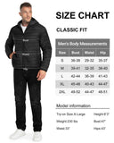Men's 1.28lb Packable Insulated Jacket with Hood and 3 Pockets - 33,000ft