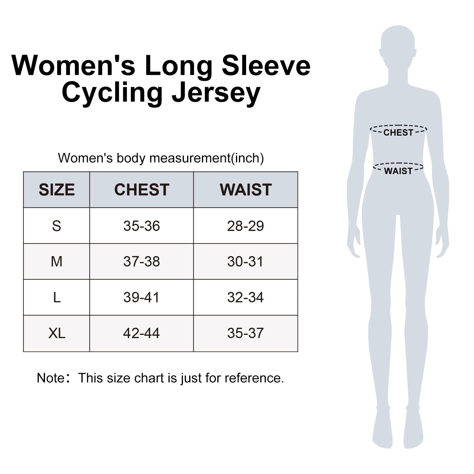 Women's Cycling Jacket Long Sleeve Thermal Waterproof MTB Bike Workout Running Jacket Windproof Reflective 33,000ft