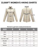 Women's Sun Protection Cooling Long Sleeve Shirt 33,000ft
