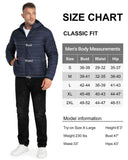 Men's 1.28lb Packable Insulated Jacket with Hood and 3 Pockets - 33,000ft