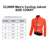 Men's Thermal Waterproof MTB Bicycle Jacket 33,000ft