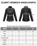 Women's Sun Protection Cooling Long Sleeve Shirt 33,000ft