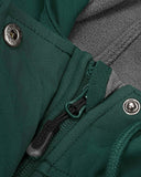 Women's Softshell Long Jacket with Hood Fleece Lined: 8000mm W/P index 1000 Level Breathable - 33,000ft