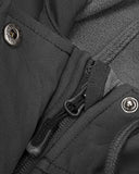 Women's Softshell Long Jacket with Hood Fleece Lined: 8000mm W/P index 1000 Level Breathable - 33,000ft