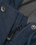 Women's Softshell Long Jacket with Hood Fleece Lined: 8000mm W/P index 1000 Level Breathable - 33,000ft