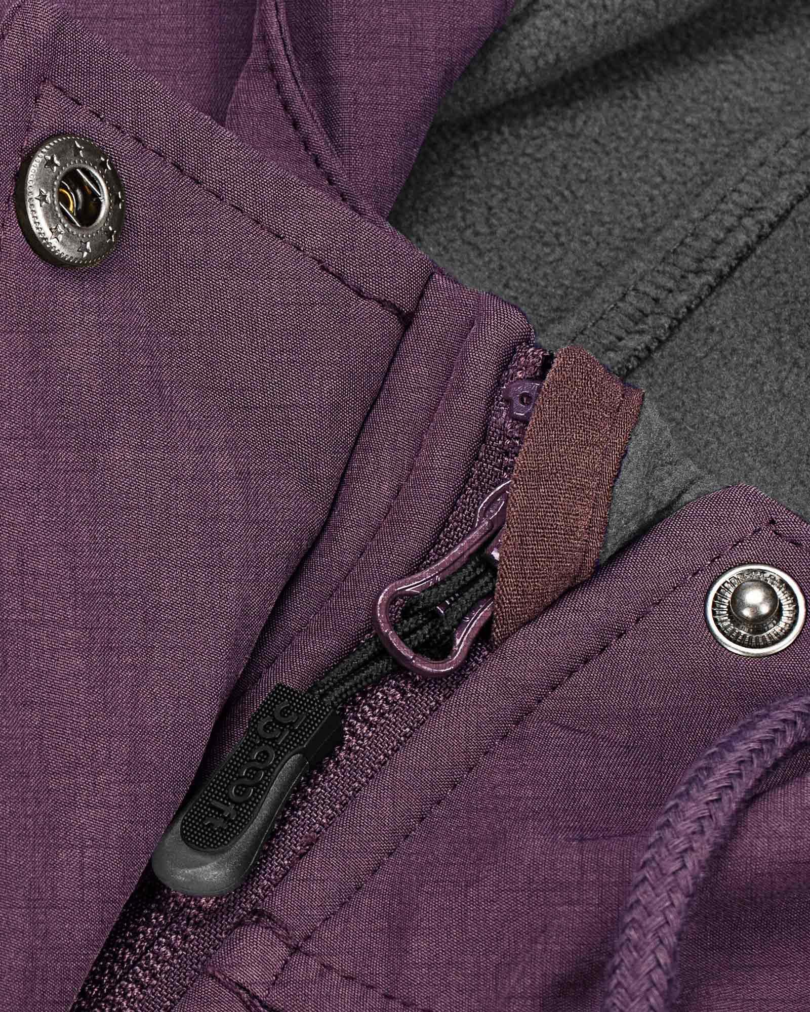 Women's Softshell Long Jacket with Hood Fleece Lined: 8000mm W/P index 1000 Level Breathable - 33,000ft