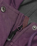 Women's Softshell Long Jacket with Hood Fleece Lined: 8000mm W/P index 1000 Level Breathable - 33,000ft