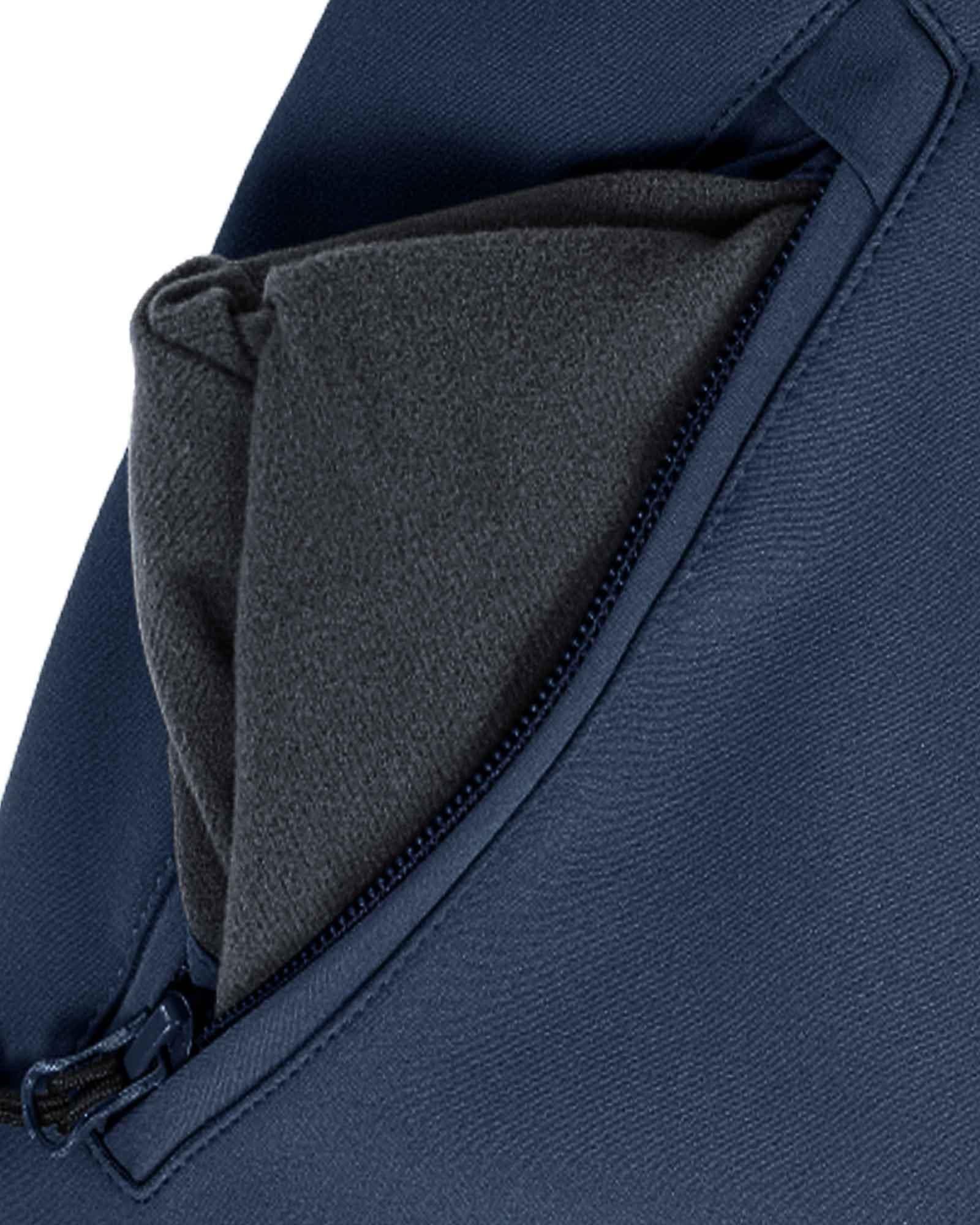 8000mm W/P Index Men’s Snow Fleece Lined Pants with 4 Pockets and Adjustable Waist - 33,000ft