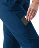 Women's UPF 50+ Elastic Waist 17" Capri Golf Pants with 4 Pockets
