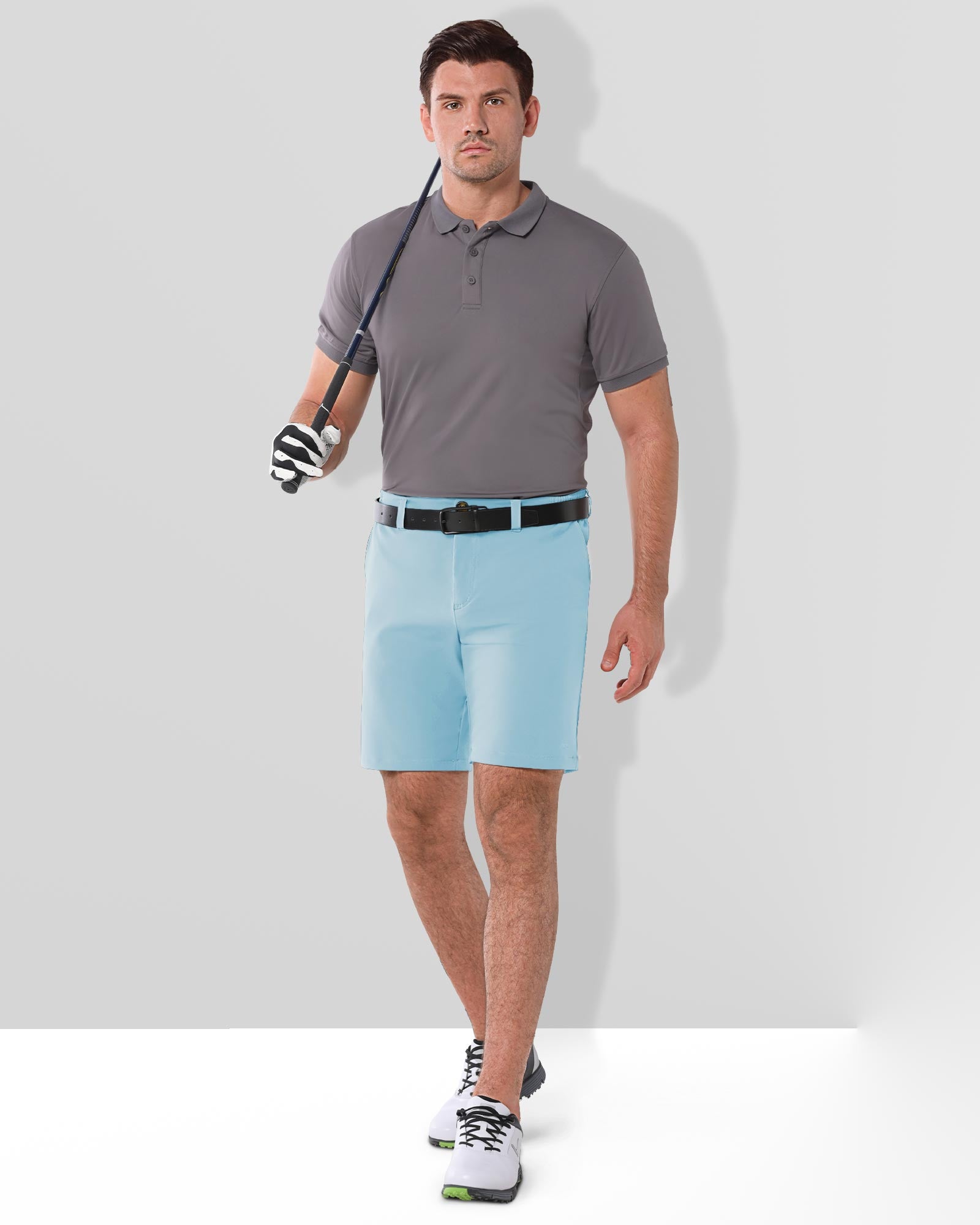 Men's 9" UPF 50+ Golf Shorts with 5 Pockets
