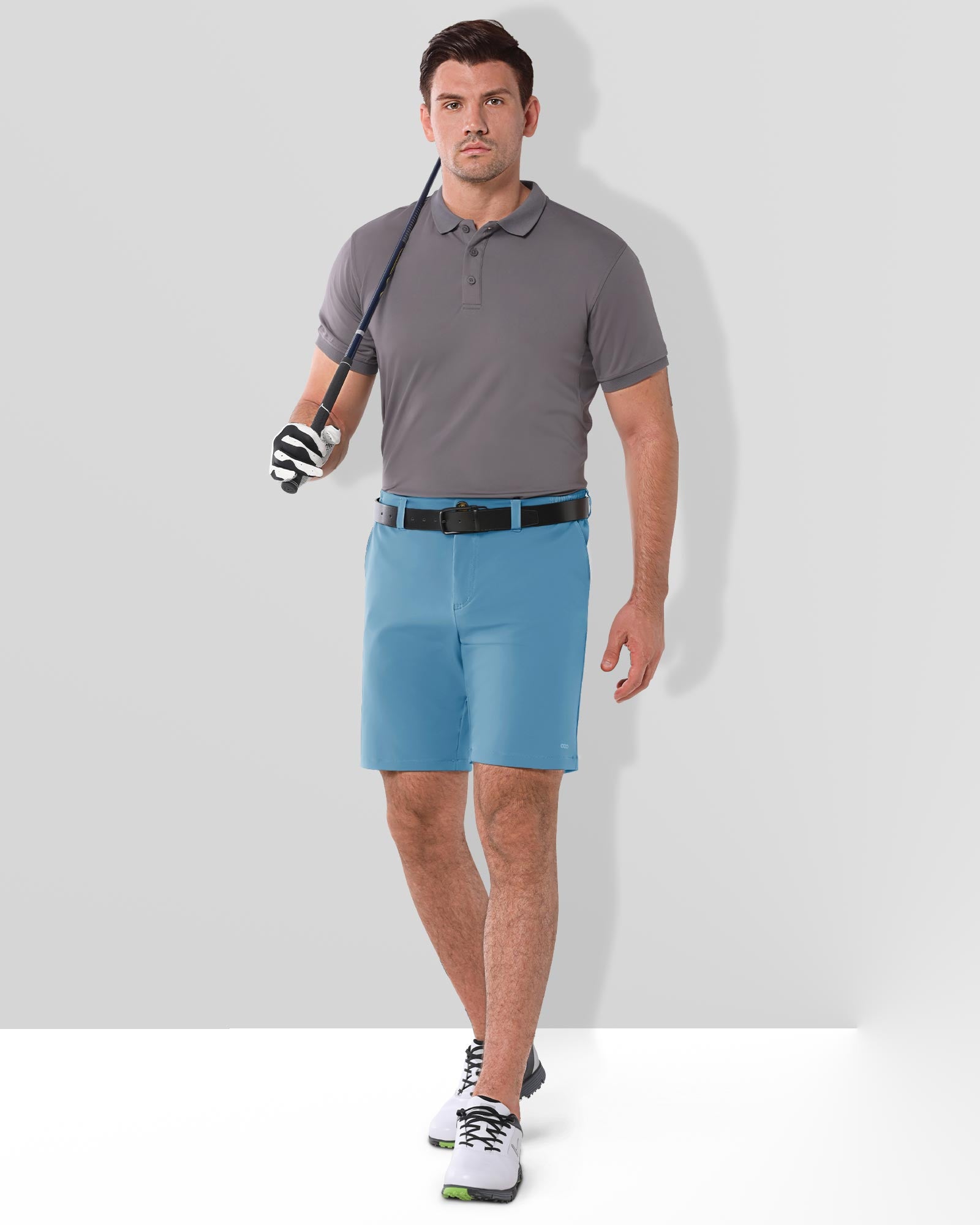 Men's 9" UPF 50+ Golf Shorts with 5 Pockets