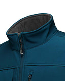 1.2 lbs 8000mm W/P Index Men's Softshell Fleece Lined Vest Outerwear with 7 Pockets - 33,000ft