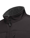 1.2 lbs 8000mm W/P Index Men's Softshell Fleece Lined Vest Outerwear with 7 Pockets - 33,000ft
