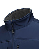 1.2 lbs 8000mm W/P Index Men's Softshell Fleece Lined Vest Outerwear with 7 Pockets - 33,000ft
