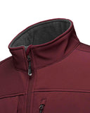 1.2 lbs 8000mm W/P Index Men's Softshell Fleece Lined Vest Outerwear with 7 Pockets - 33,000ft