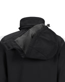 Men's Softshell Jacket with Hood Fleece Lined Windbreaker Lightweight Waterproof Jackets for Hiking - 33,000ft