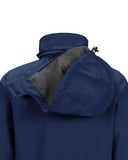 Men's Softshell Jacket with Hood Fleece Lined Windbreaker Lightweight Waterproof Jackets for Hiking - 33,000ft
