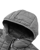 Men's Packable Thermoliter™ 3000 mm W/P Index Puffer Jacket with 5 Pockets -Attached elastic hood - 33,000ft