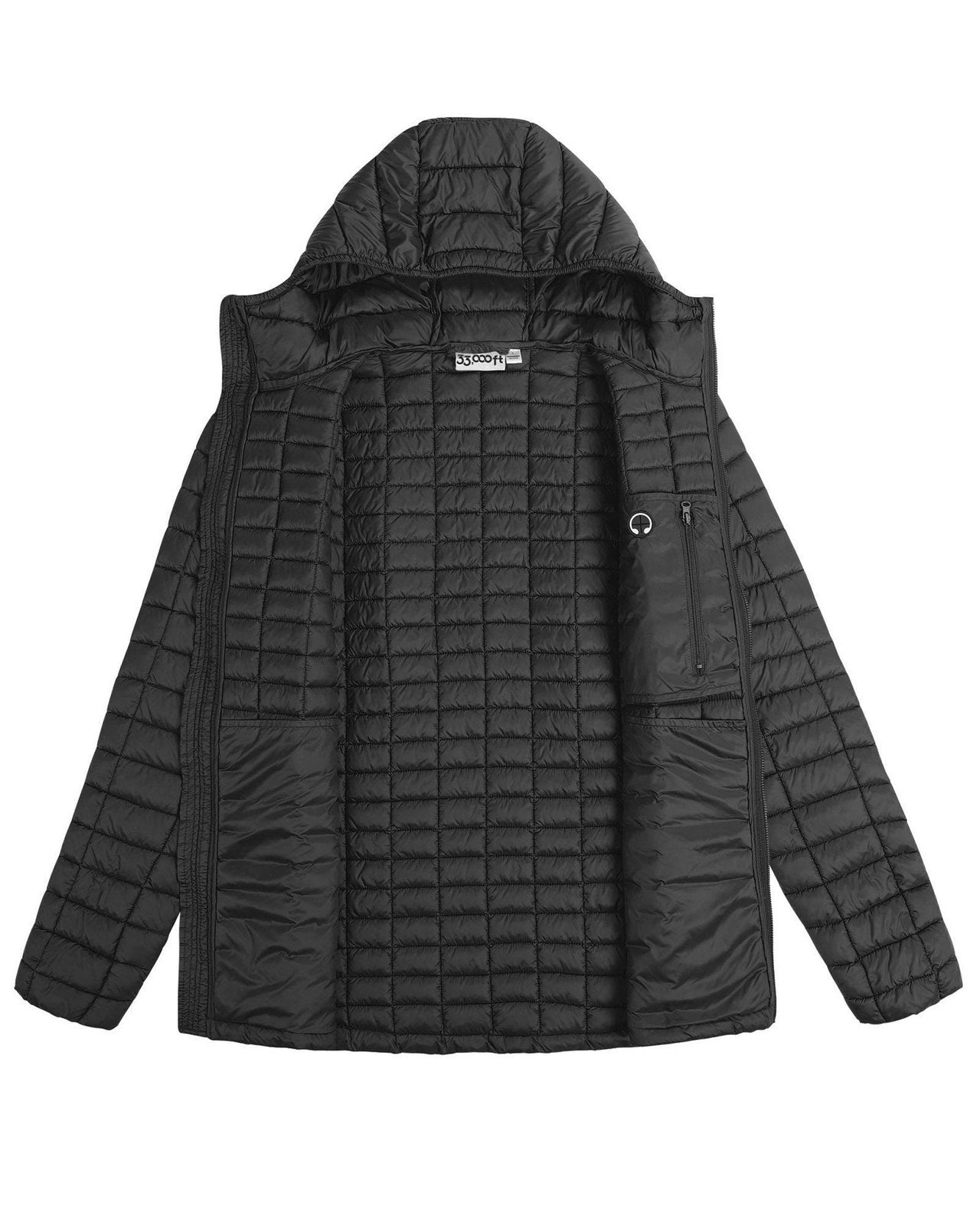 Men's 1.32lb Thermoliter™ Down Hoodie with 5 Pockets - 33,000ft