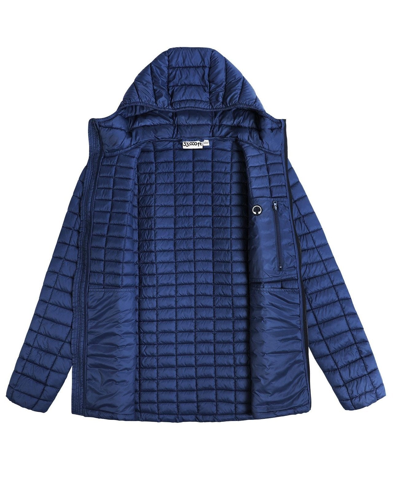 Men's 1.32lb Thermoliter™ Down Hoodie with 5 Pockets - 33,000ft