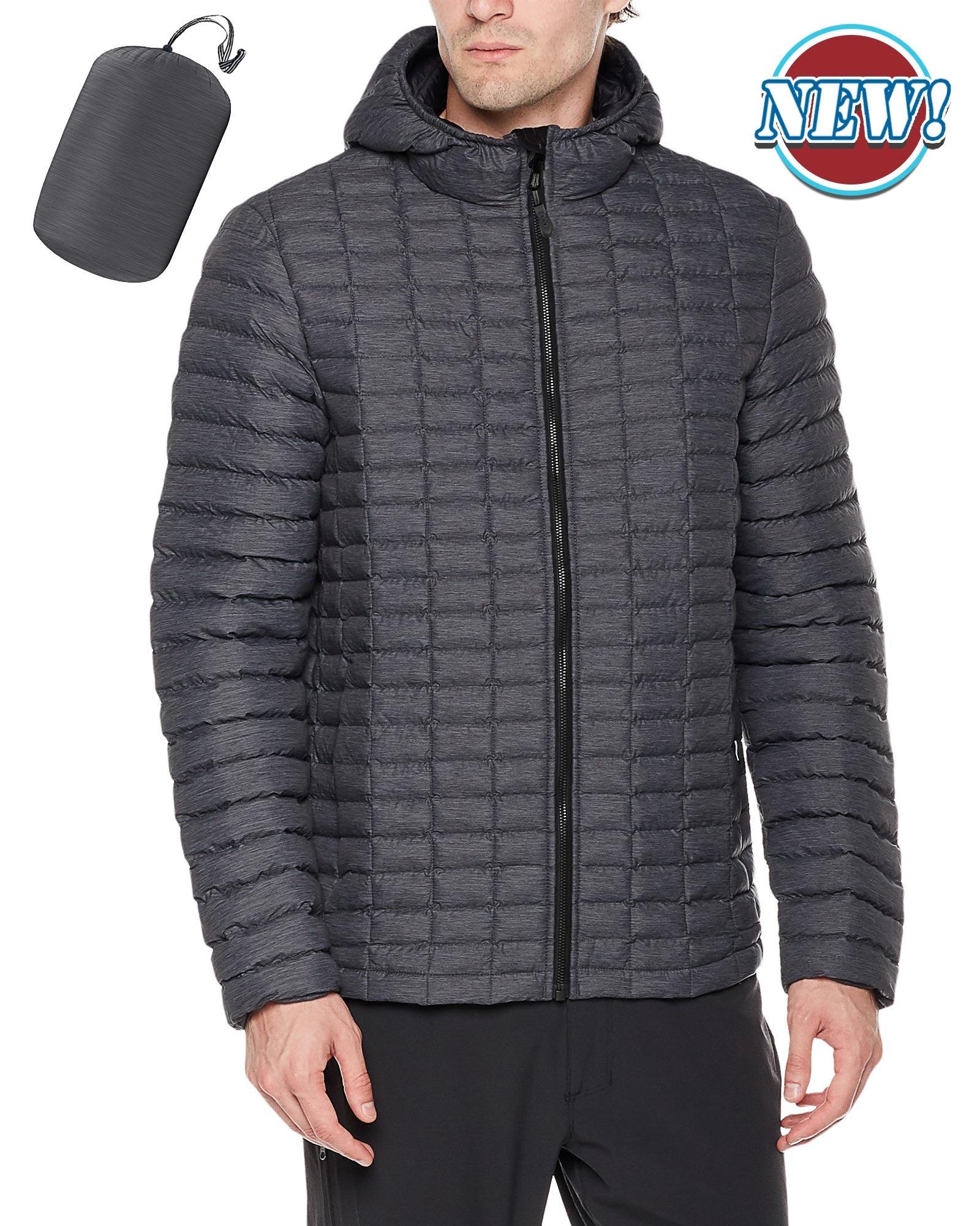 Men's Packable Thermoliter™ 3000 mm W/P Index Puffer Jacket with 5 Pockets - 33,000ft