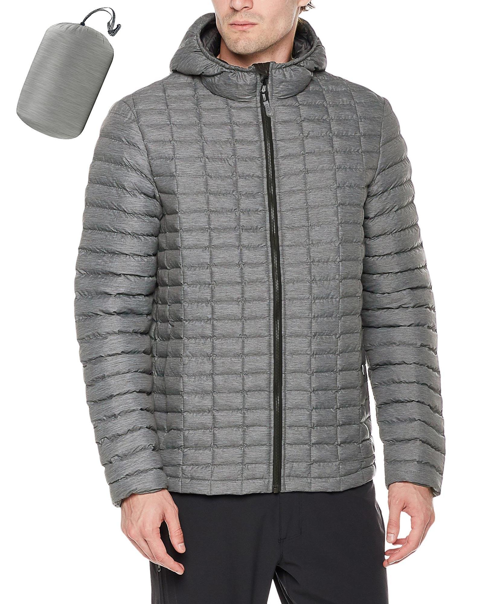 Men's Packable Thermoliter™ 3000 mm W/P Index Puffer Jacket with 5 Pockets - 33,000ft