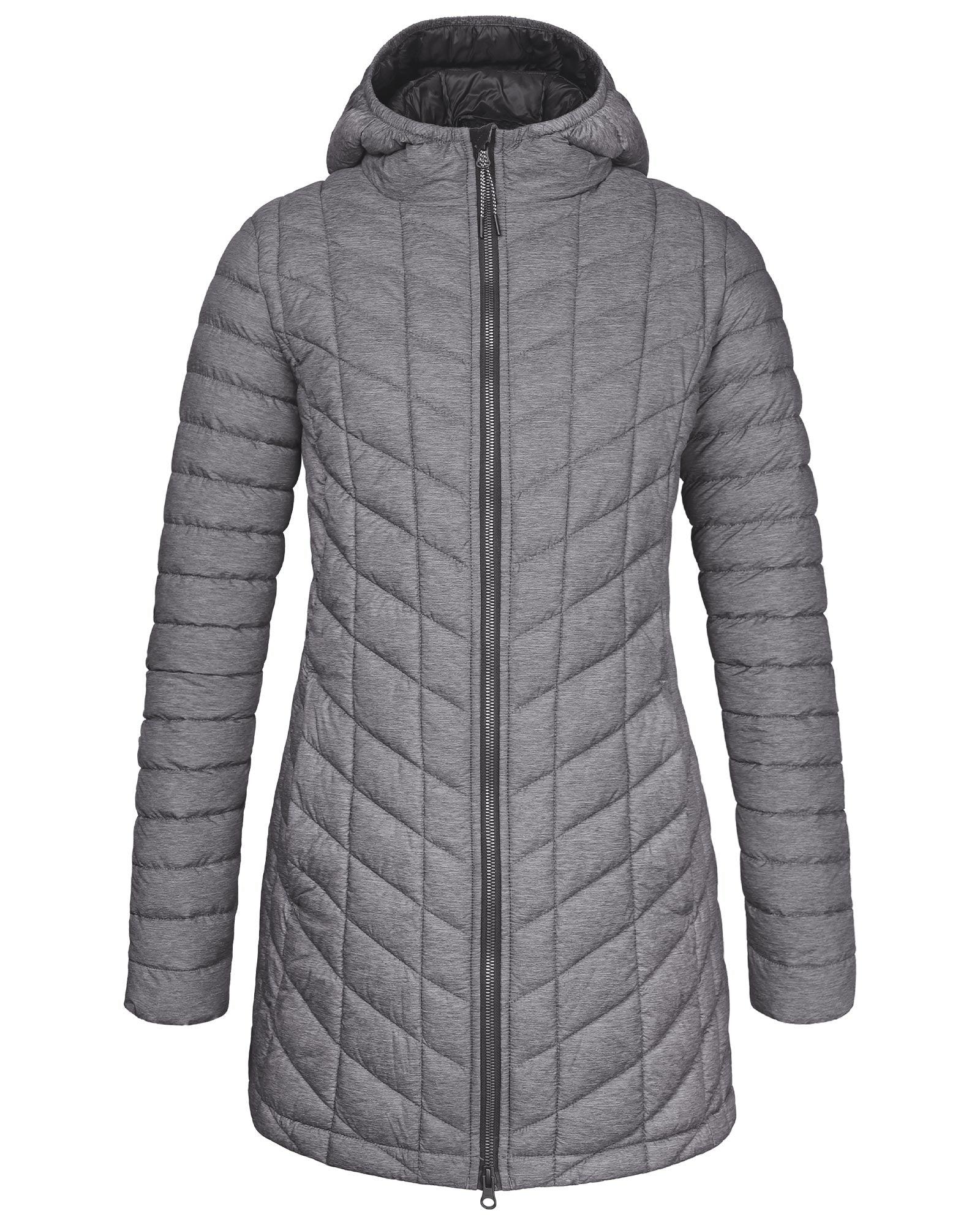 Women's-Thermolite-Long-Hooded-Puffer-Jacket-Parka,-Ultra-Lightweight-Quilted-Thin-Warm-Puffy-Insulated-Winter-Coat-Open-zipper