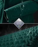 Women's Softshell Long Jacket with Hood Fleece Lined: 8000mm W/P index 1000 Level Breathable - 33,000ft