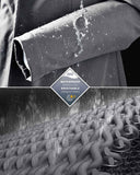 Women's Softshell Long Jacket with Hood Fleece Lined: 8000mm W/P index 1000 Level Breathable - 33,000ft