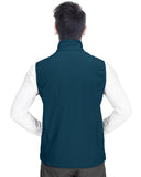 1.2 lbs 8000mm W/P Index Men's Softshell Fleece Lined Vest Outerwear with 7 Pockets - 33,000ft