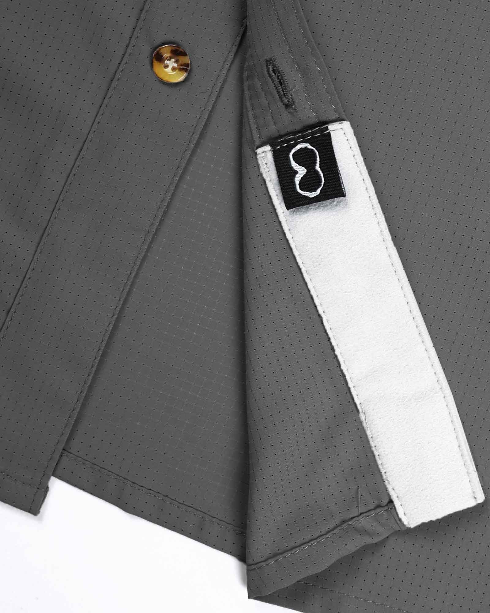 Men’s Long Sleeve UPF 50+ GEO® Air-Hole Dry Cooling Shirts with Outdoor Activity Designs