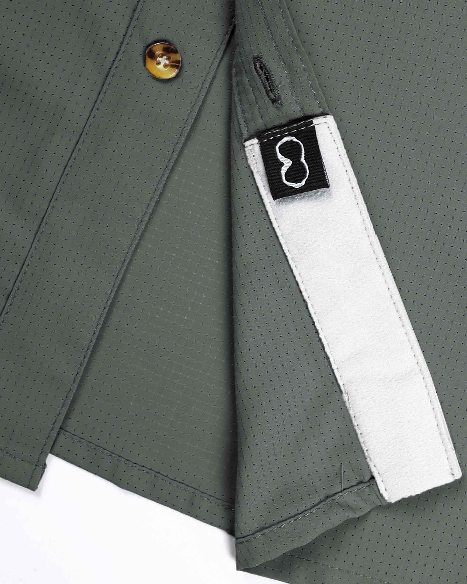 Men’s Long Sleeve UPF 50+ GEO® Air-Hole Dry Cooling Shirts with Outdoor Activity Designs