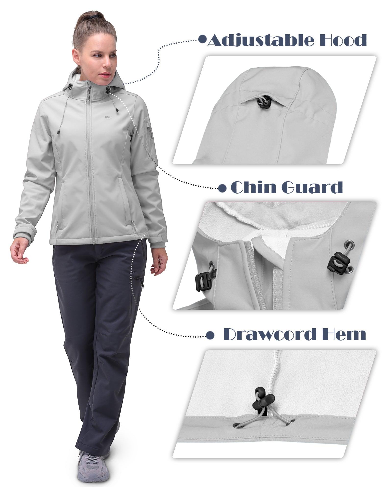 Women's Softshell Fleece Lined Jacket 33,000ft