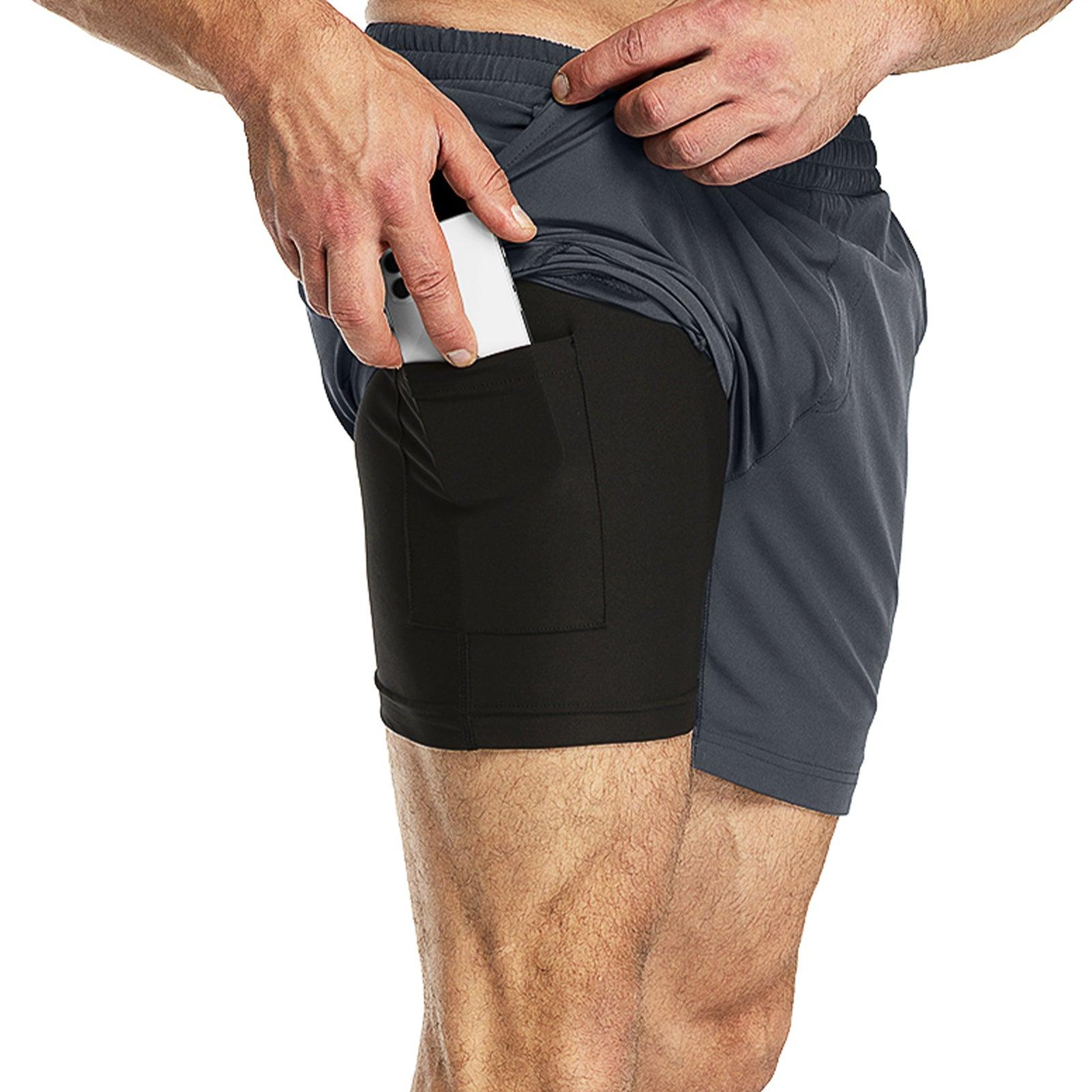Men's 7" Running Shorts with 3 Pockets 33,000ft
