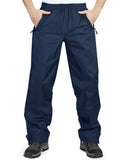 1.10 lbs 5000mm W/P Index 5000 Level Breathable Men's Rain Pants with Reflective Design