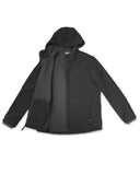 Men's Softshell Jacket Fleece Lined, Water Resistant Winter Warm Shell Jacket Coat Lightweight Outdoor Hiking - 33,000ft