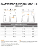 Men's Packable UPF50+ 10" Hiking Shorts with 7 Pockets