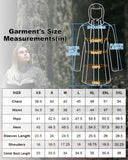 Women's Softshell Long Jacket with Hood Fleece Lined: 8000mm W/P index 1000 Level Breathable - 33,000ft