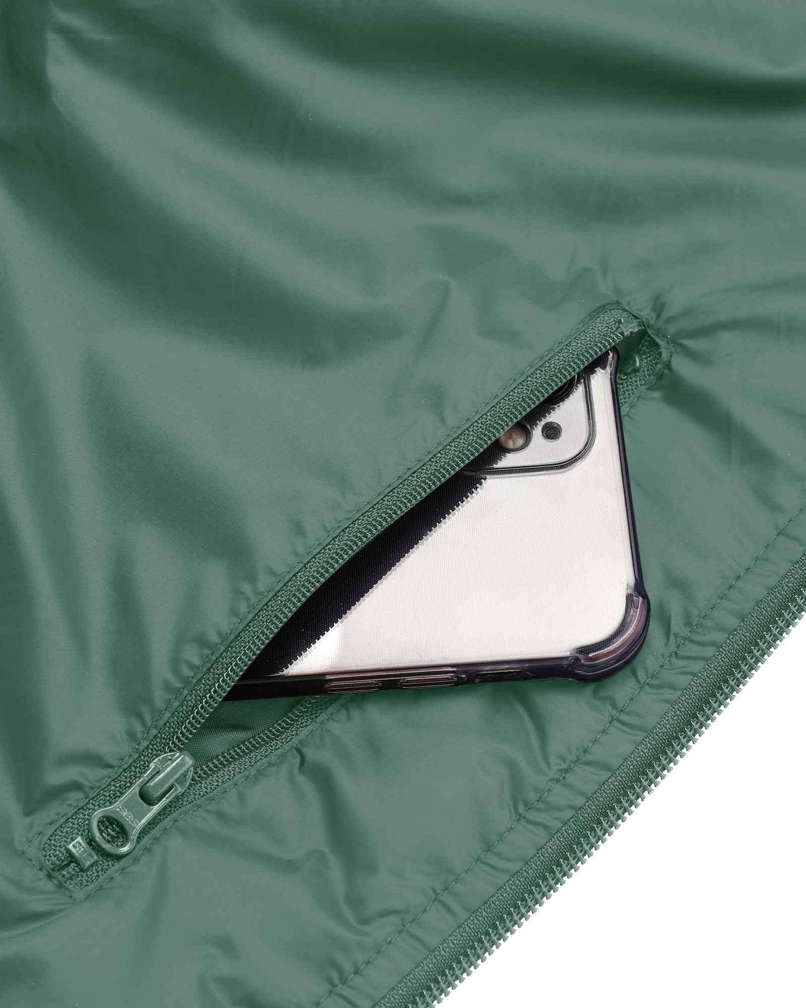 Men's 1.28lb Packable Insulated Jacket with Hood and 3 Pockets - 33,000ft